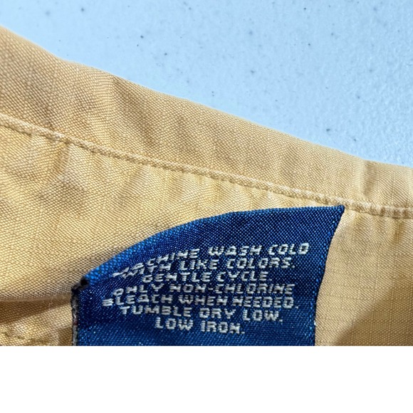 Bills Khakis Button Up Size XL Lot of 2 Olive Gold Ripstop Casual Outdoors READ - Picture 5 of 16